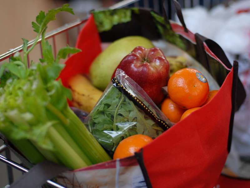 Cart with Produce