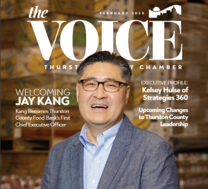 Voice in the News Magazine Cover