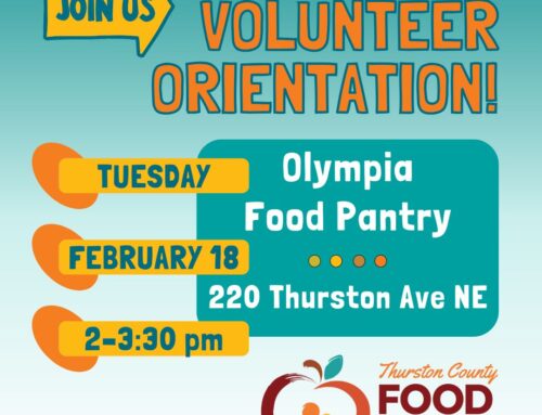 Volunteer Orientation is Tuesday, February 18!