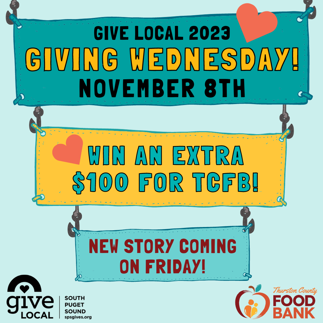 Give Local Giving Wednesday Nov 8th 2023 Promo Graphic