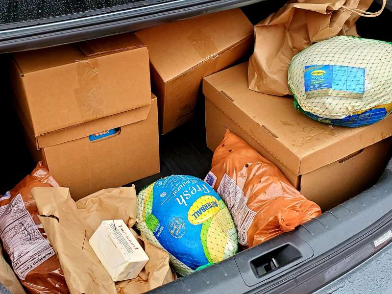 T-Day Foods Loaded into Car