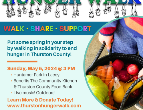 Join Us for Thurston’s Hunger Walk on May 5th!