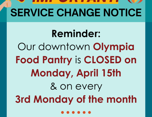 IMPORTANT Service Change Notice for Monday, April 15!