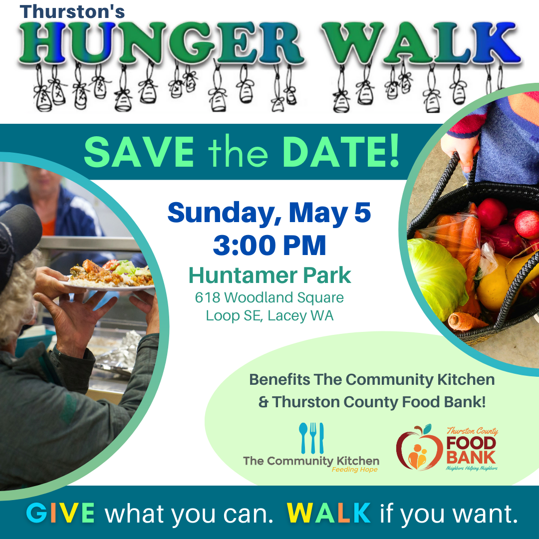 Save the Date for Hunger Walk May 5 2024
