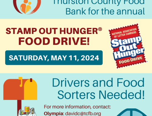 Join Us for the Stamp Out Hunger® Food Drive May 11th!