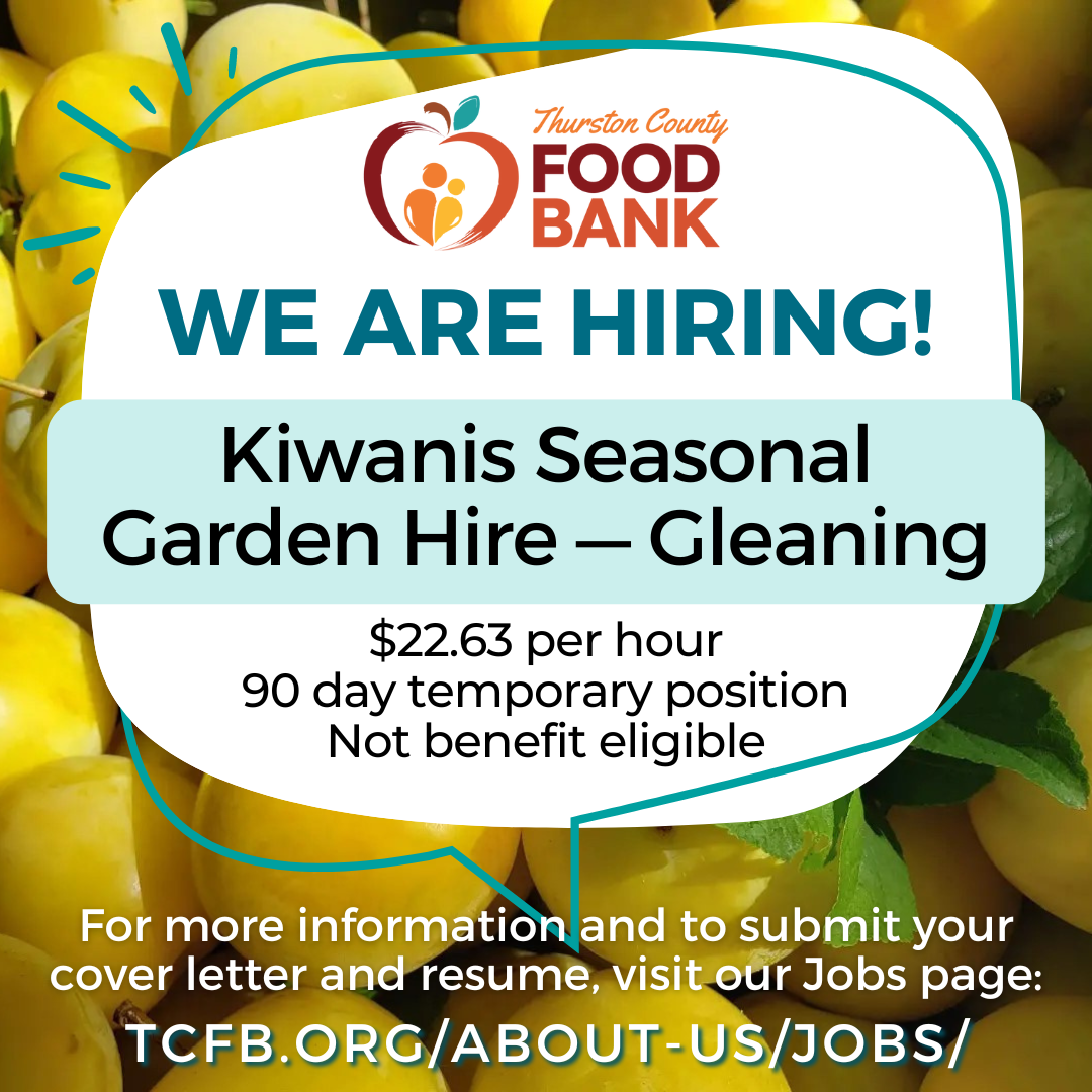 We Are Hiring Gleaning Kiwanis Gardens April 2024