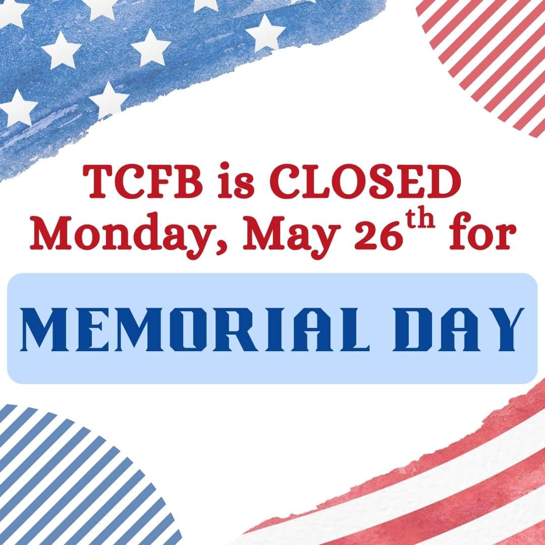 Closed Memorial Day May 26