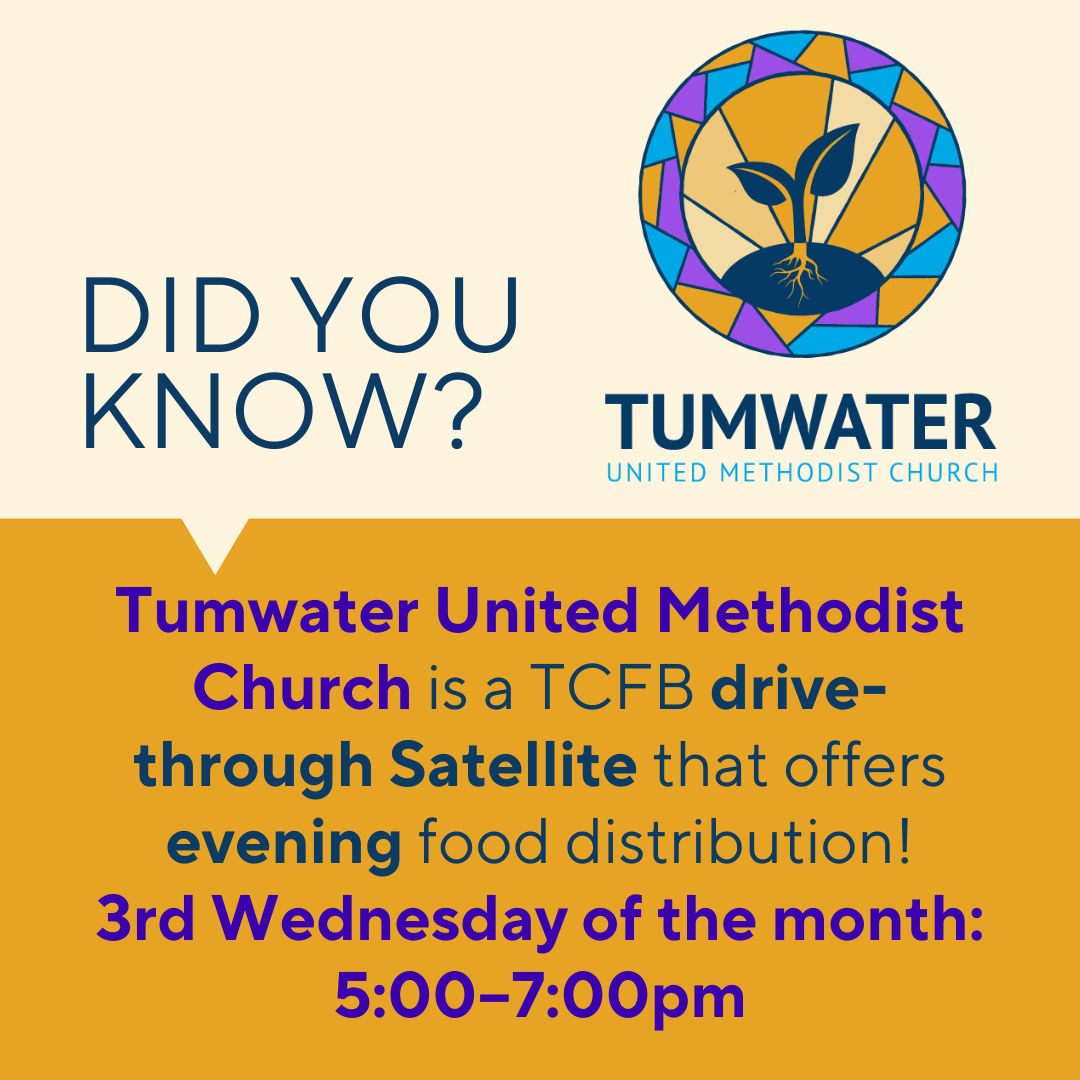 Tumwater United Methodist Satellite Hours