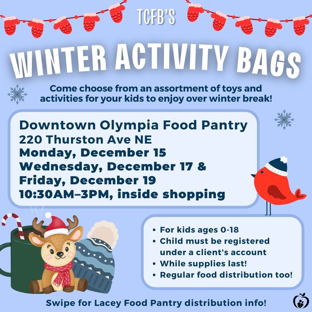 Olympia Pantry Winter Activity Bags 2025 Olympia Pantry Winter Activity Bags 2025