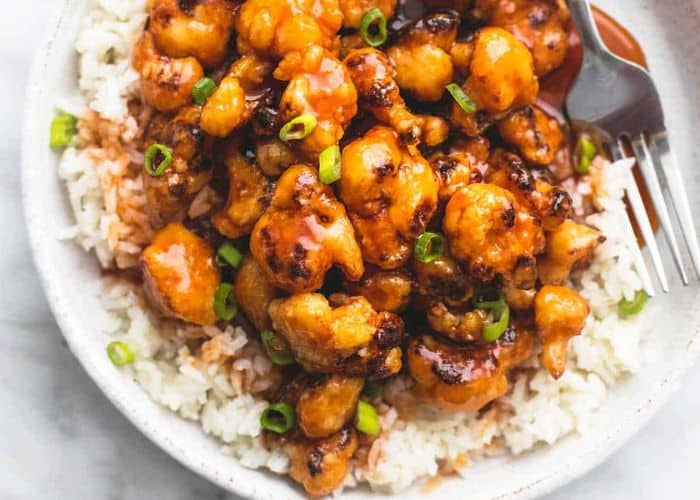 Baked Sweet & Sour Cauliflower Image Baked Sweet & Sour Cauliflower Image