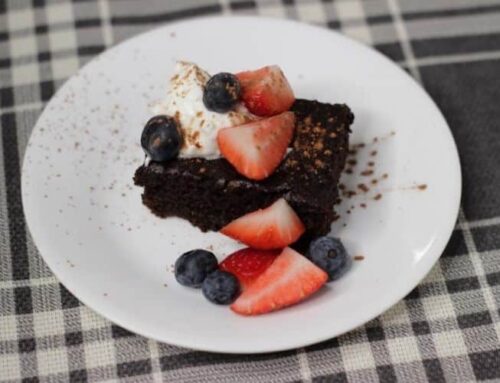 Chocolate Beet Snack Cake