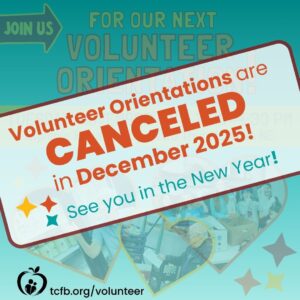 Volunteer Orientations Canceled Dec 2025 Volunteer Orientations Canceled Dec 2025