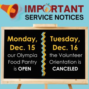Multiple Service Notices Dec 15 and 16 Multiple Service Notices Dec 15 and 16