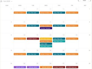 Pantries Calendar Thumbnail